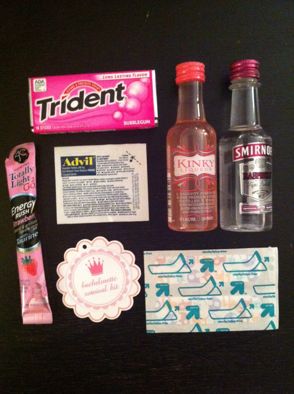 Best ideas about Bachelorette Gift Bags Ideas
. Save or Pin Just Lovely Bachelorette Survival Kits Now.