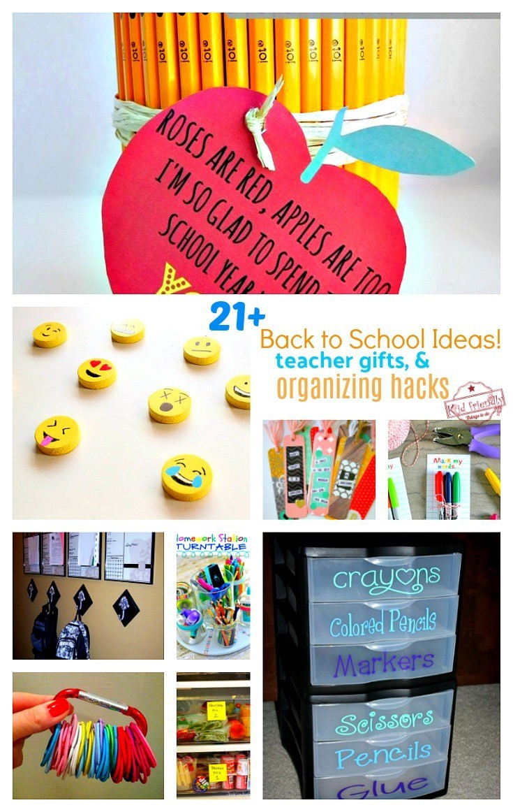 Best ideas about Back To School Gift Ideas For Adults
. Save or Pin Over 21 DIY Back To School Teacher Gift Organizing and Now.