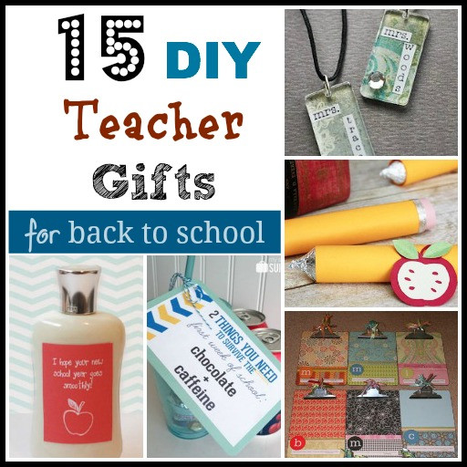 Best ideas about Back To School Gift Ideas For Adults
. Save or Pin 15 DIY Teacher Gifts for Back to School e Crazy Mom Now.