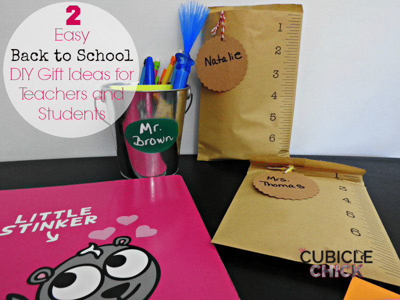 Best ideas about Back To School Gift Ideas For Students
. Save or Pin 2 Quick Back to School DIY Gift Ideas Now.