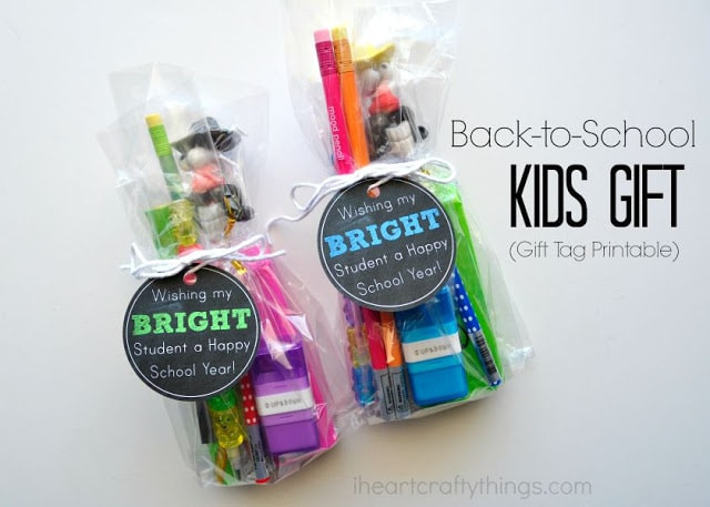 Best ideas about Back To School Gift Ideas For Students
. Save or Pin Back to School Kids Gift with Printable Gift Tag Now.