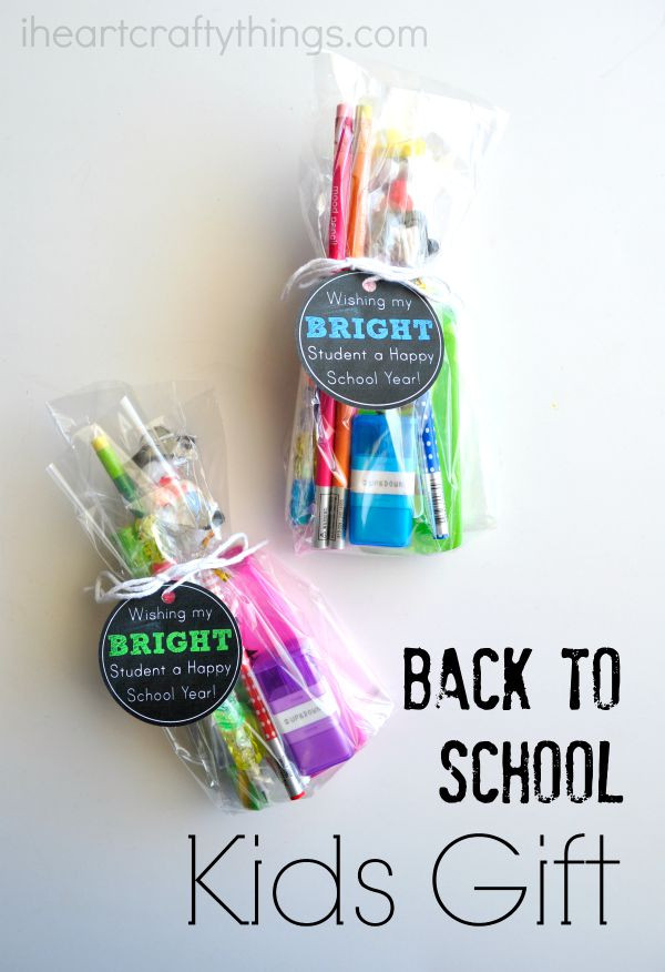 Best ideas about Back To School Gift Ideas For Students
. Save or Pin Back to School Kids Gift with Printable Gift Tag Now.