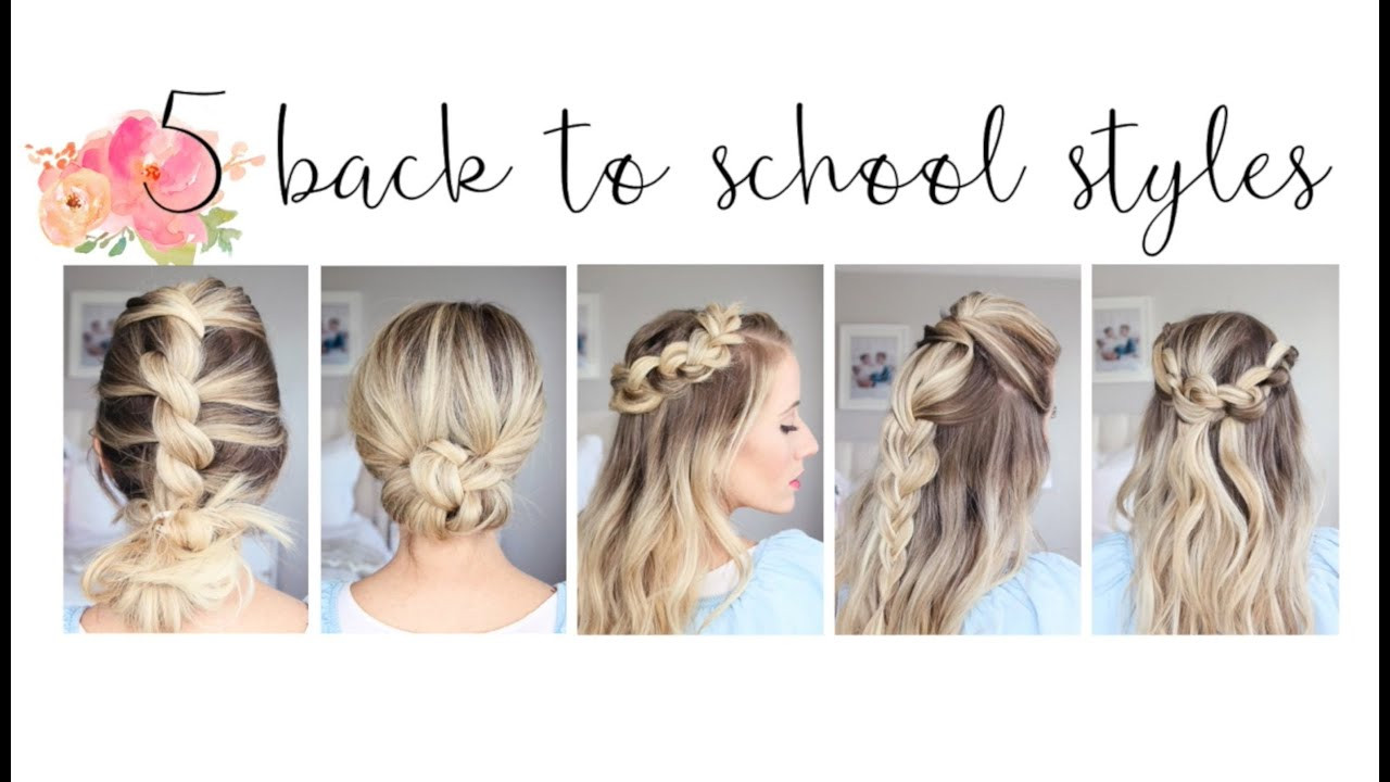 Best ideas about Back To School Hairstyles For Girls
. Save or Pin 5 Easy Back to School Hairstyles Now.