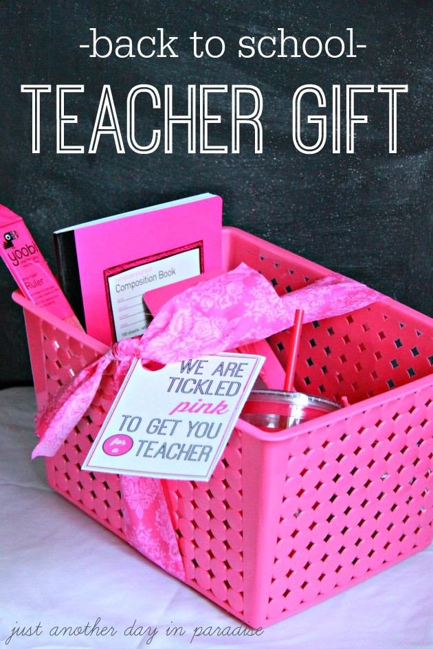 Best ideas about Back To School Teacher Gift Ideas
. Save or Pin Back to School Teacher Gift Idea Now.