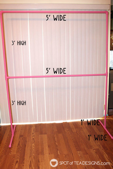 Best ideas about Backdrop Stand DIY
. Save or Pin DIY Party Backdrop Stand Guest Post Now.