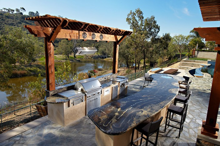 Best ideas about Backyard Bar And Grill
. Save or Pin Backyard Renovation Island Construction of San Diego Now.