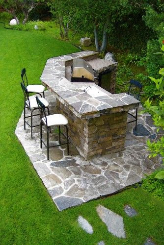 Best ideas about Backyard Bar And Grill
. Save or Pin BBQ is reinforced cinder block construction clad with Now.
