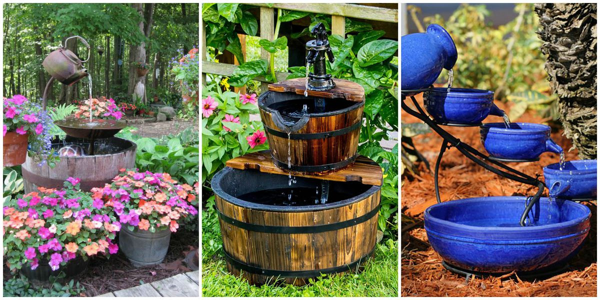 Best ideas about Backyard Fountain Ideas
. Save or Pin 18 Outdoor Fountain Ideas How To Make a Garden Fountain Now.