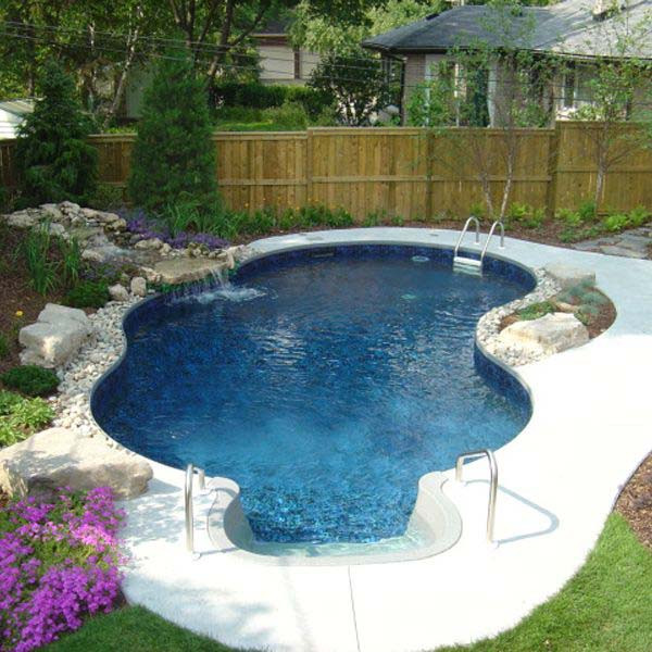 Best ideas about Backyard Inground Pools
. Save or Pin 28 Fabulous Small Backyard Designs with Swimming Pool Now.