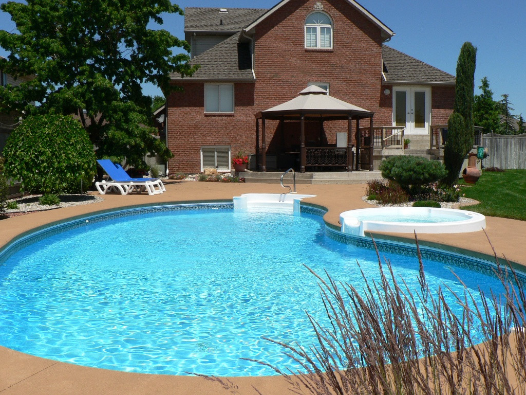 Best ideas about Backyard Inground Pools
. Save or Pin Backyard Landscaping Ideas Swimming Pool Design Now.