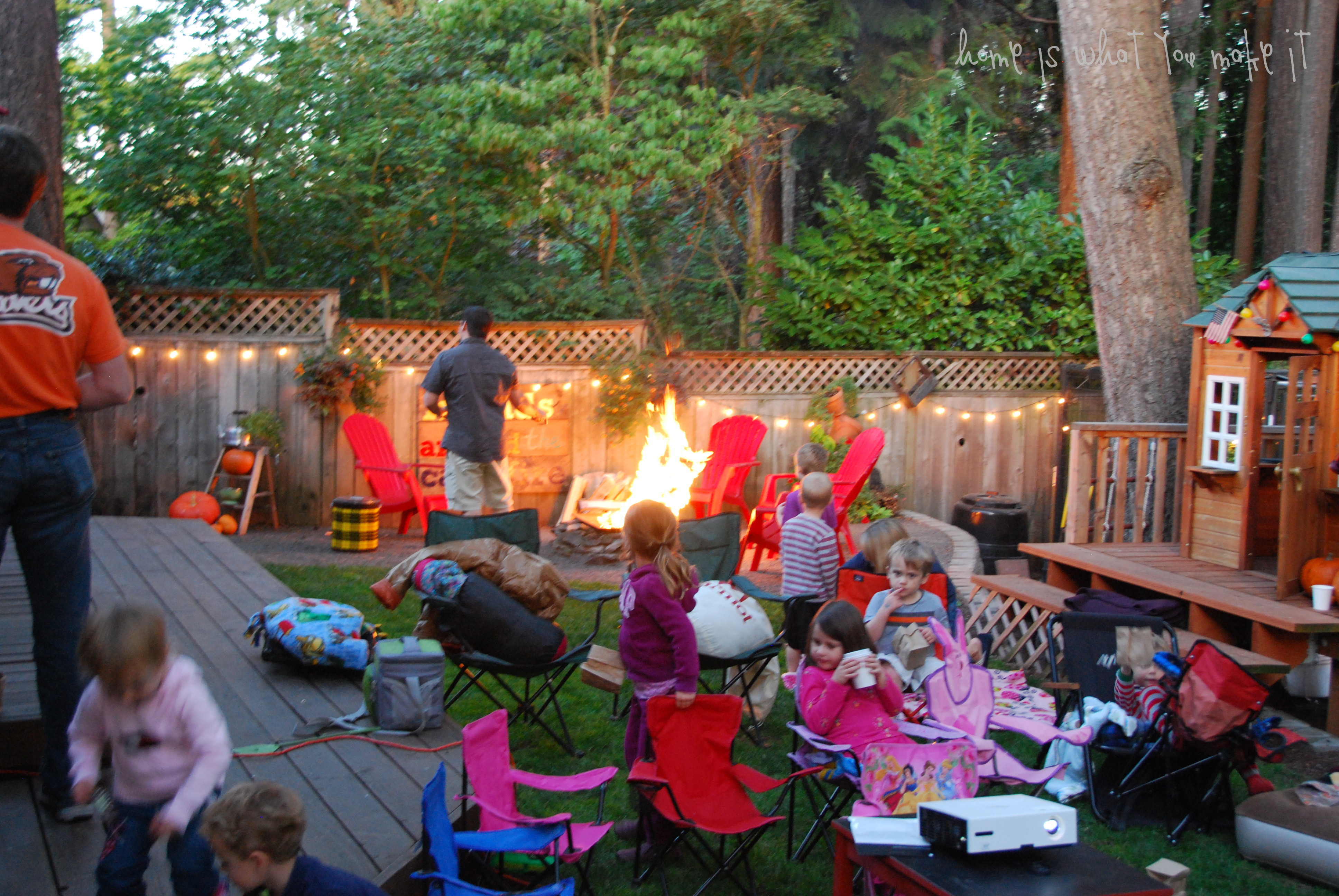 Best ideas about Backyard Movie Night
. Save or Pin fall backyard movie night – home is what you make it Now.