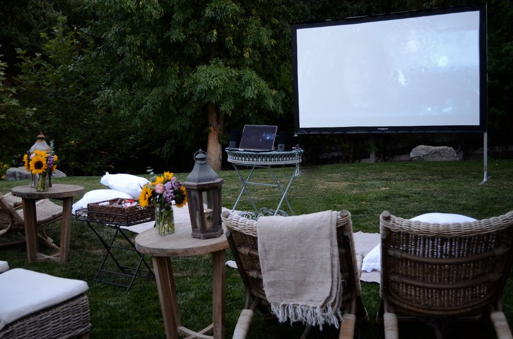 Best ideas about Backyard Movie Night
. Save or Pin An Easy Backyard Movie Night Sanctuary Home Decor Now.