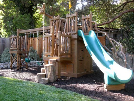 Best ideas about Backyard Playground Structures
. Save or Pin 55 best images about I want to build a tree house on Now.