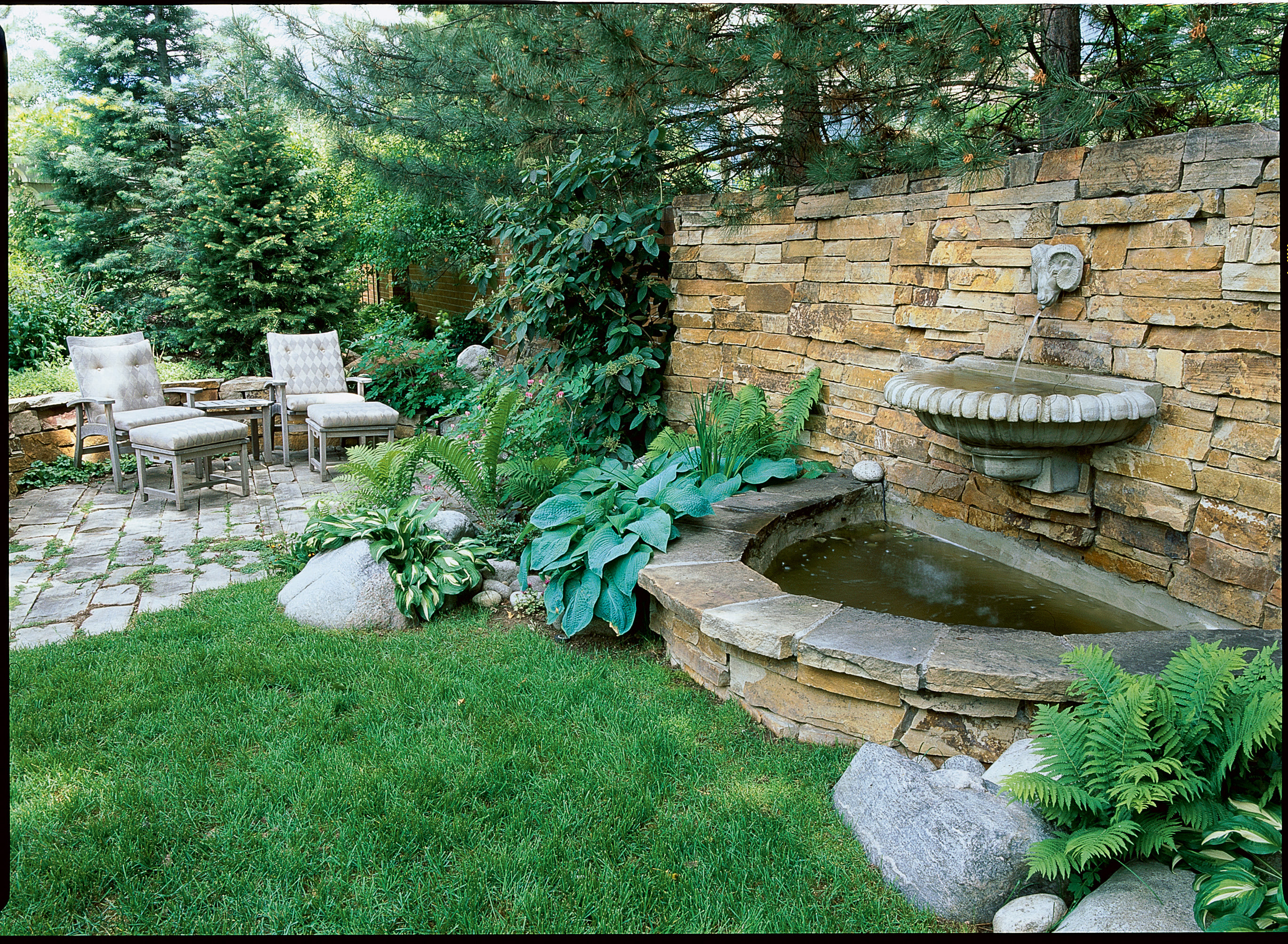 Best ideas about Backyard Water Features
. Save or Pin Great Garden Fountain Ideas Sunset Sunset Magazine Now.