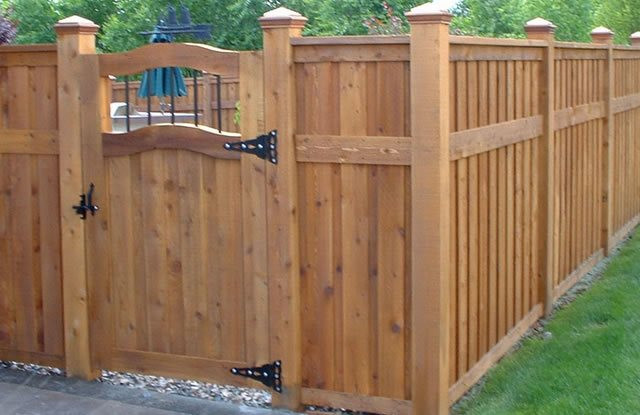 Best ideas about Backyard Wood Fence
. Save or Pin Backyard Fencing Ideas Landscaping Network Now.