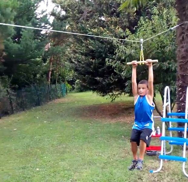 Best ideas about Backyard Zip Line DIY
. Save or Pin Backyard Zip Line 10 Steps with Now.