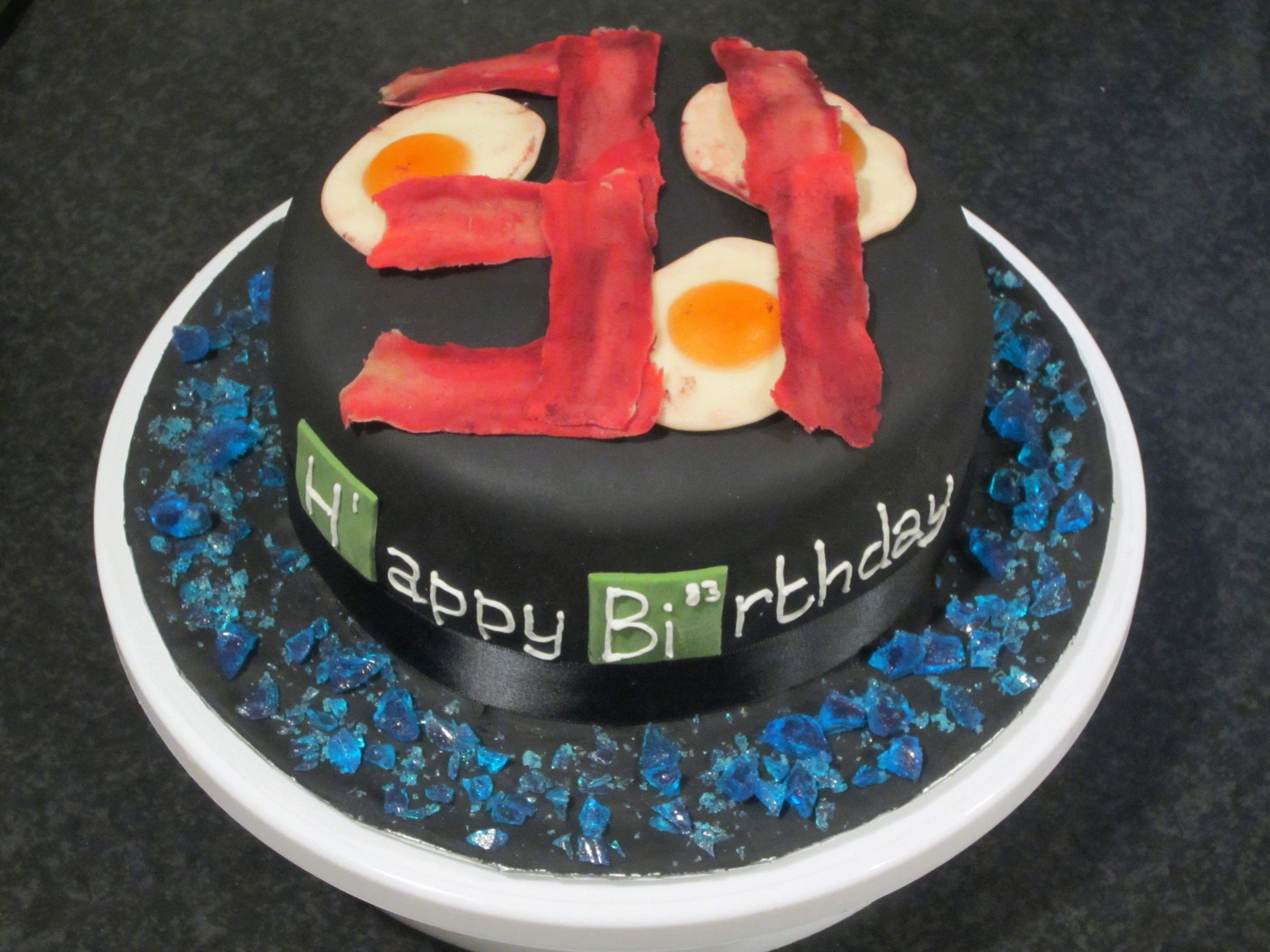 Best ideas about Bad Birthday Cake
. Save or Pin Breaking Bad birthday cake Breaking bad Now.