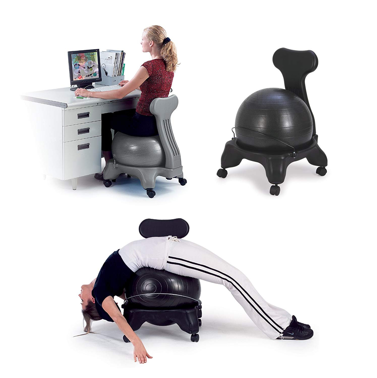 Best ideas about Balance Ball Chair
. Save or Pin Balance Fit Chair Ball Pump Sivan Health Fitness Ease into Now.