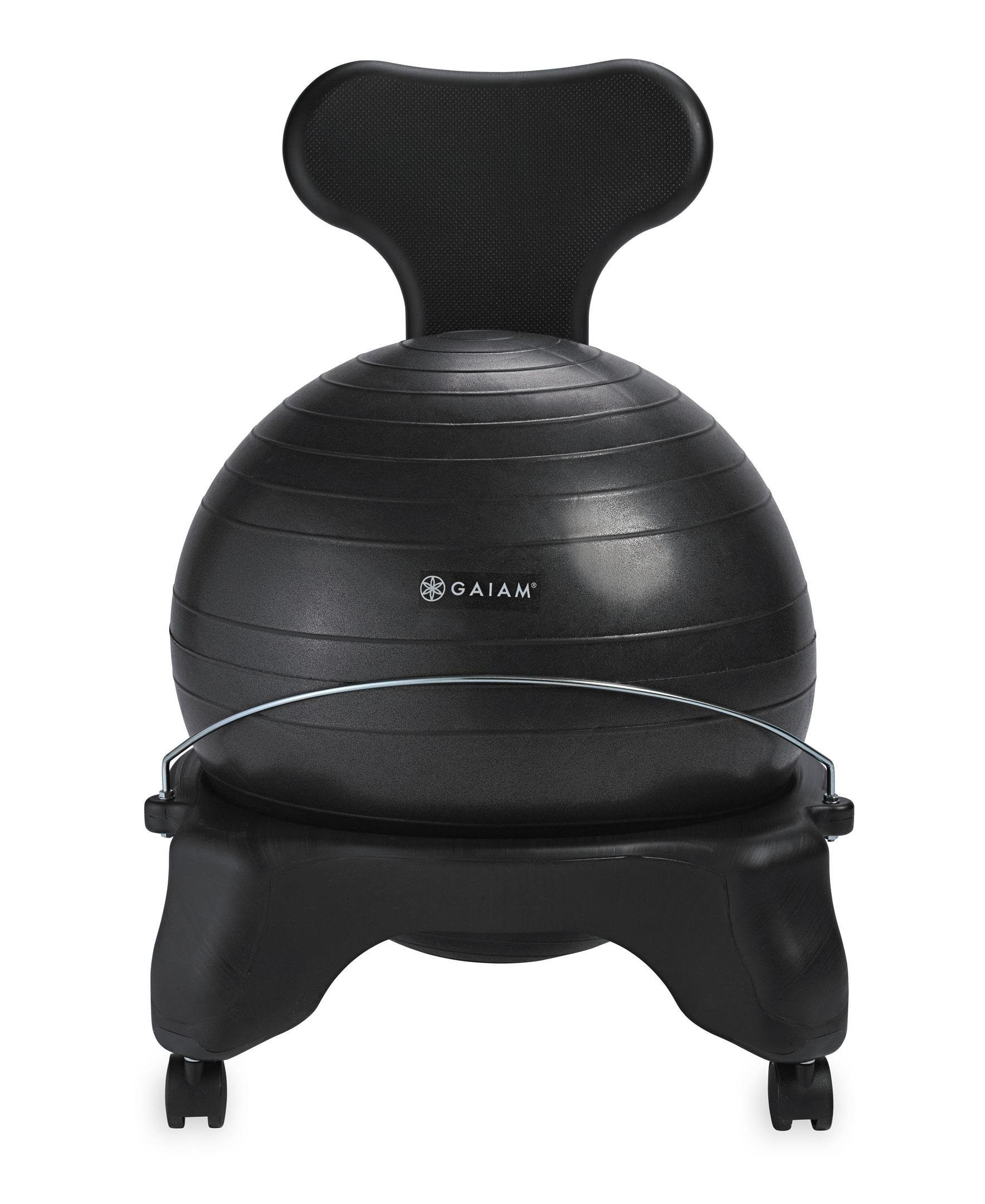 Best ideas about Balance Ball Chair
. Save or Pin Amazon Gaiam Balance Ball Chair Black Exercise Now.