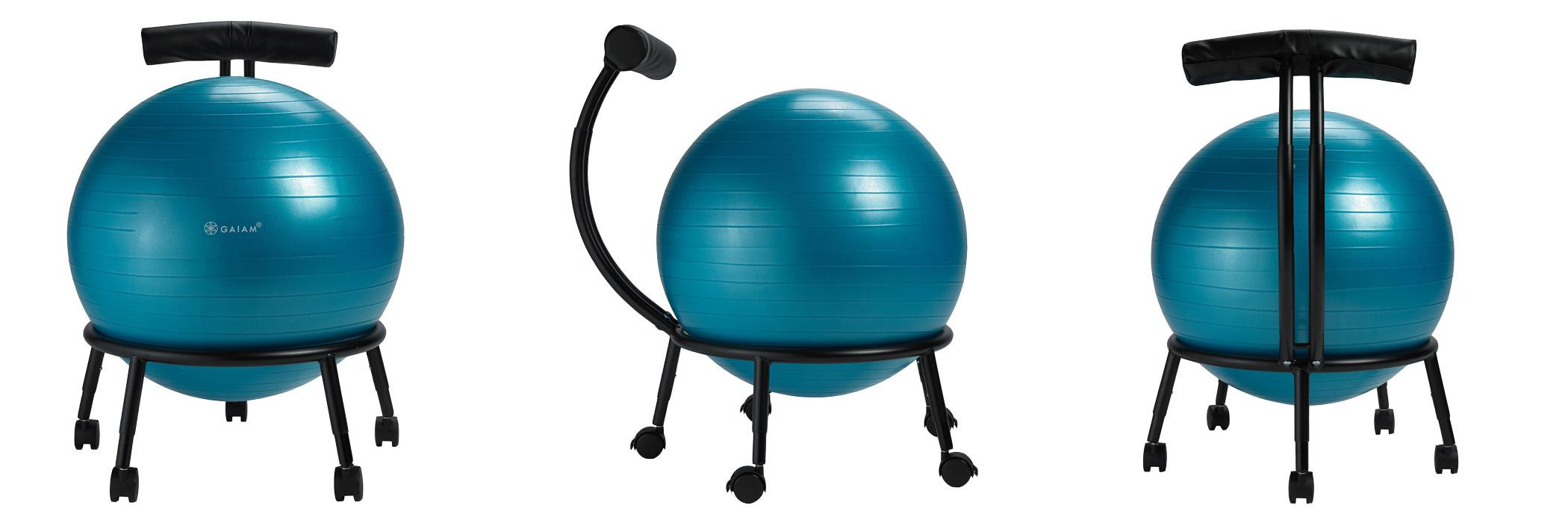 Best ideas about Balance Ball Chair
. Save or Pin Amazon Gaiam Custom Fit Adjustable Balance Ball Now.