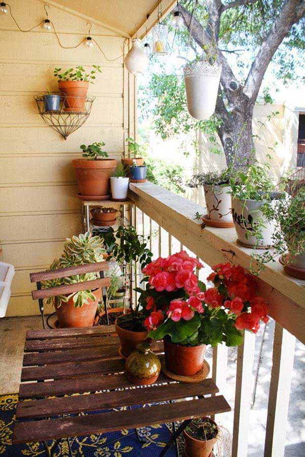 Best ideas about Balcony Garden Ideas
. Save or Pin 30 Inspiring Small Balcony Garden Ideas Now.