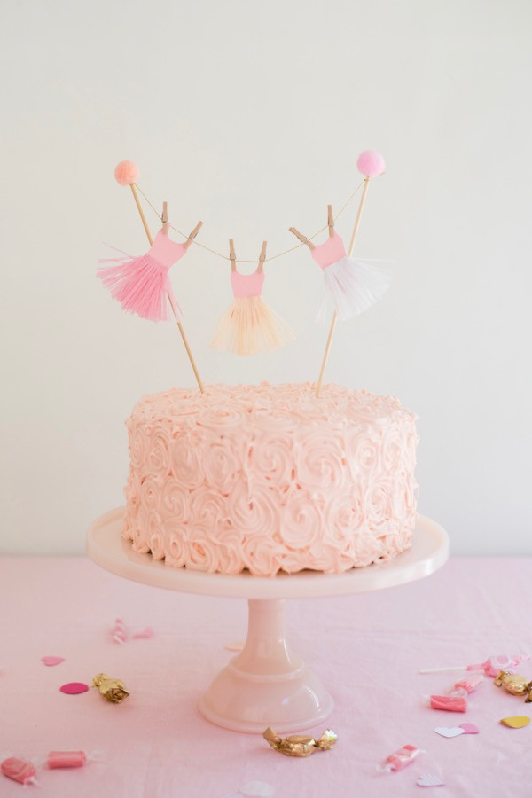 Best ideas about Ballarina Birthday Cake
. Save or Pin Ballerina Tutu Cake Topper DIY Now.