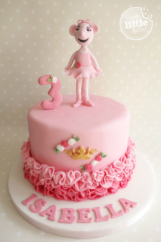 Best ideas about Ballarina Birthday Cake
. Save or Pin Angelina Ballerina birthday cake cake by Happy Little Now.