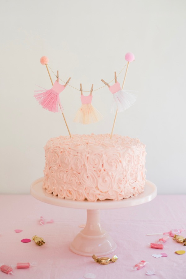Best ideas about Ballerina Birthday Cake
. Save or Pin Ballerina Tutu Cake Topper DIY Now.
