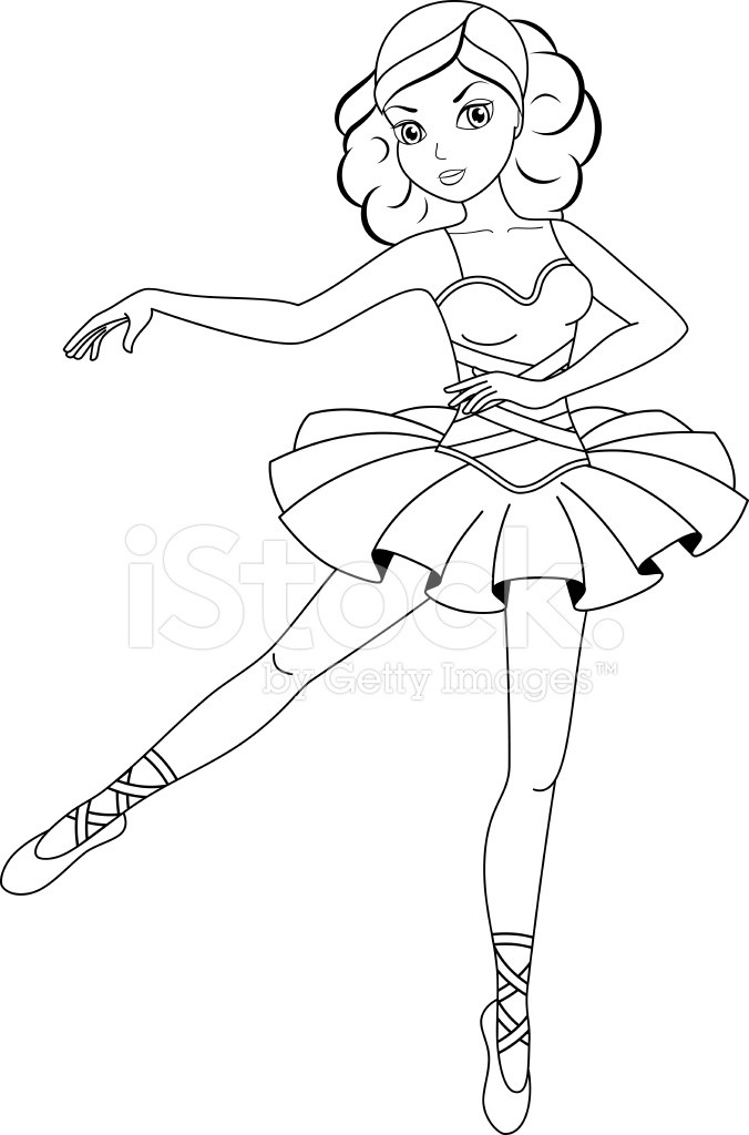 Best ideas about Ballerina Coloring Pages For Girls
. Save or Pin Ballerina Coloring Page Stock Vector Free Now.