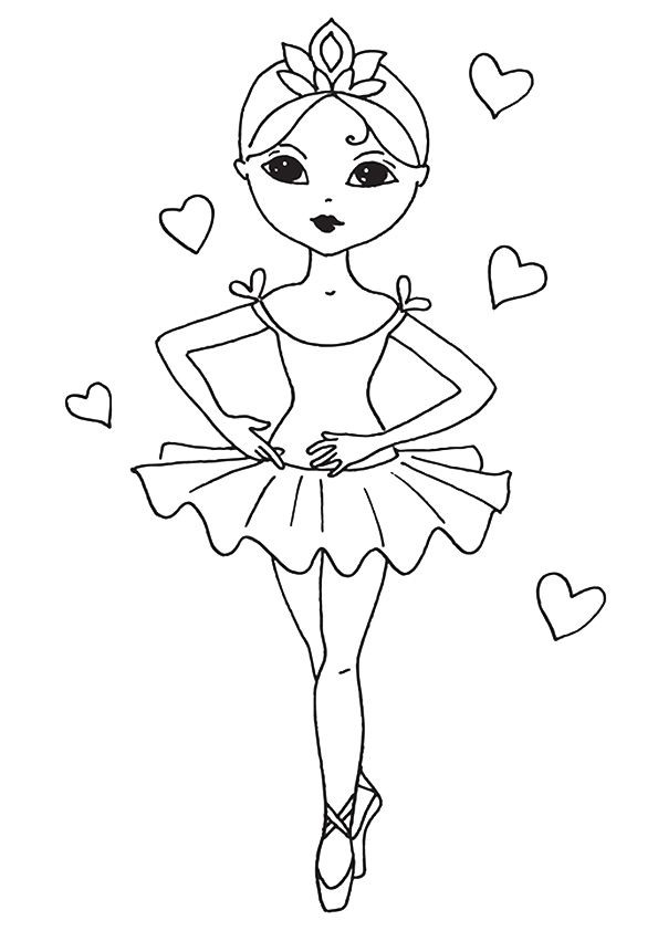 Best ideas about Ballerina Coloring Pages For Girls
. Save or Pin print coloring image Livie crafts Now.