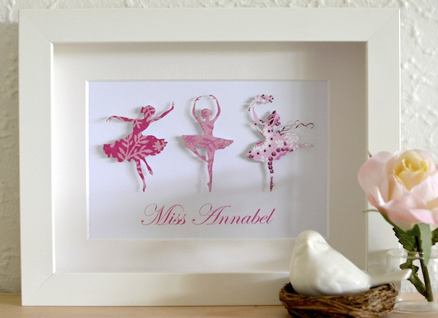 Best ideas about Ballerina Gift Ideas
. Save or Pin Paper Prima Ballerina Themed Ballet Dancing Baby Girls Art Now.