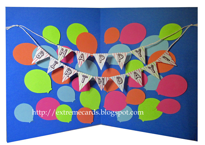 Best ideas about Balloon Birthday Card
. Save or Pin Extreme Cards and Papercrafting Balloons Birthday Card Now.