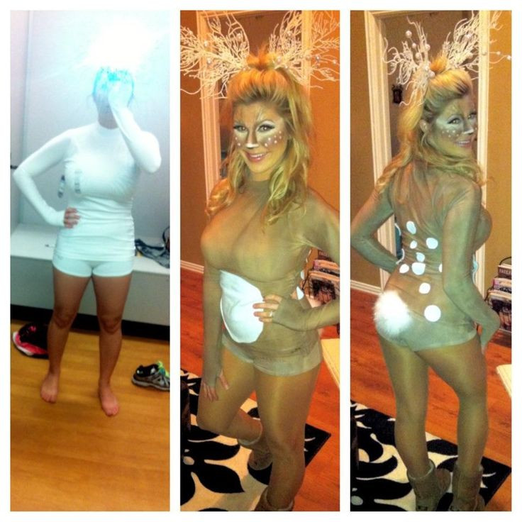 Best ideas about Bambi Costume DIY
. Save or Pin bambi halloween creative costume deer antlers Now.