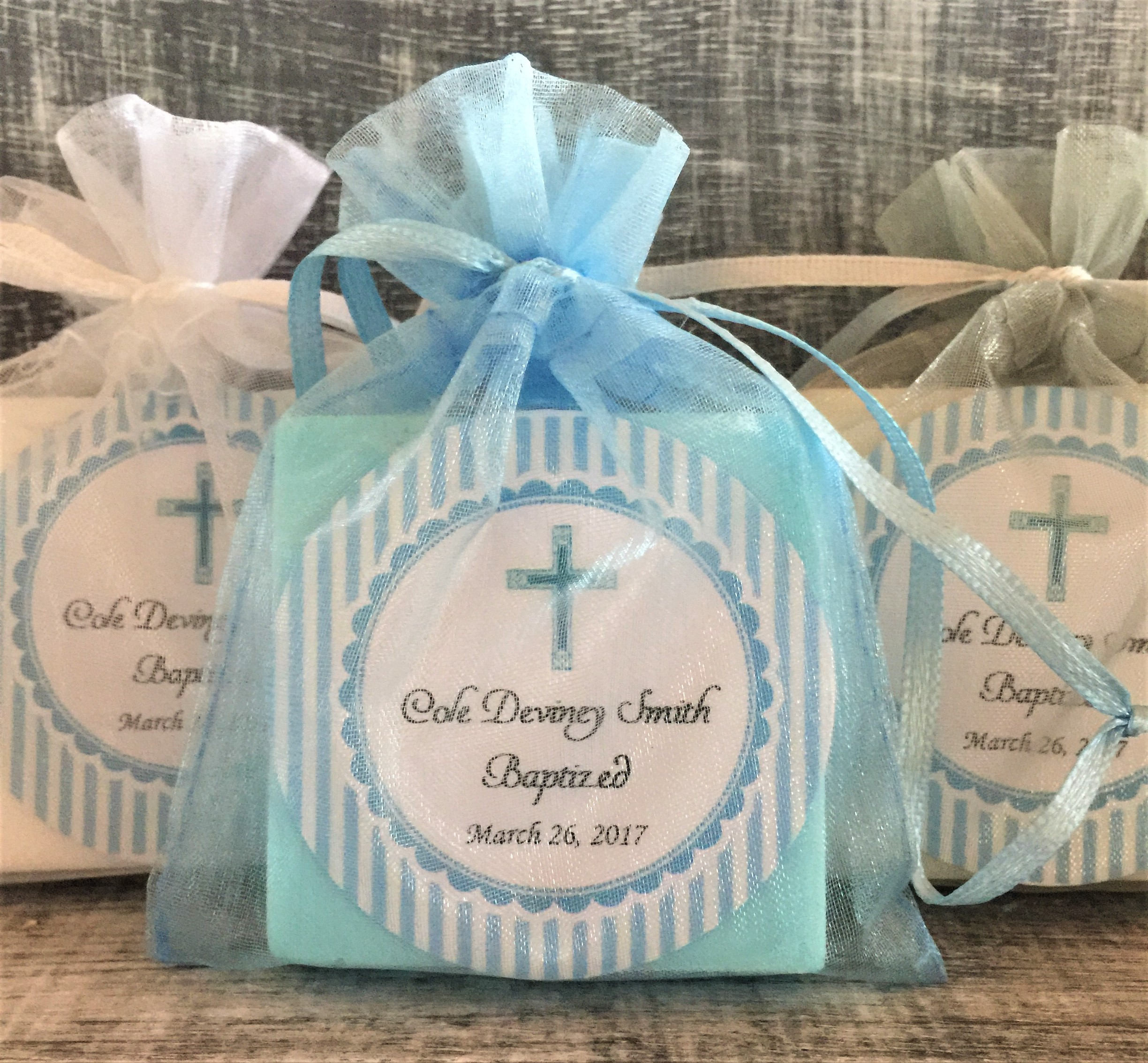 Best ideas about Baptism Gift Ideas For Boy
. Save or Pin Boy Baptism Soap Favors Baby Shower Favors Baptism Favors Now.