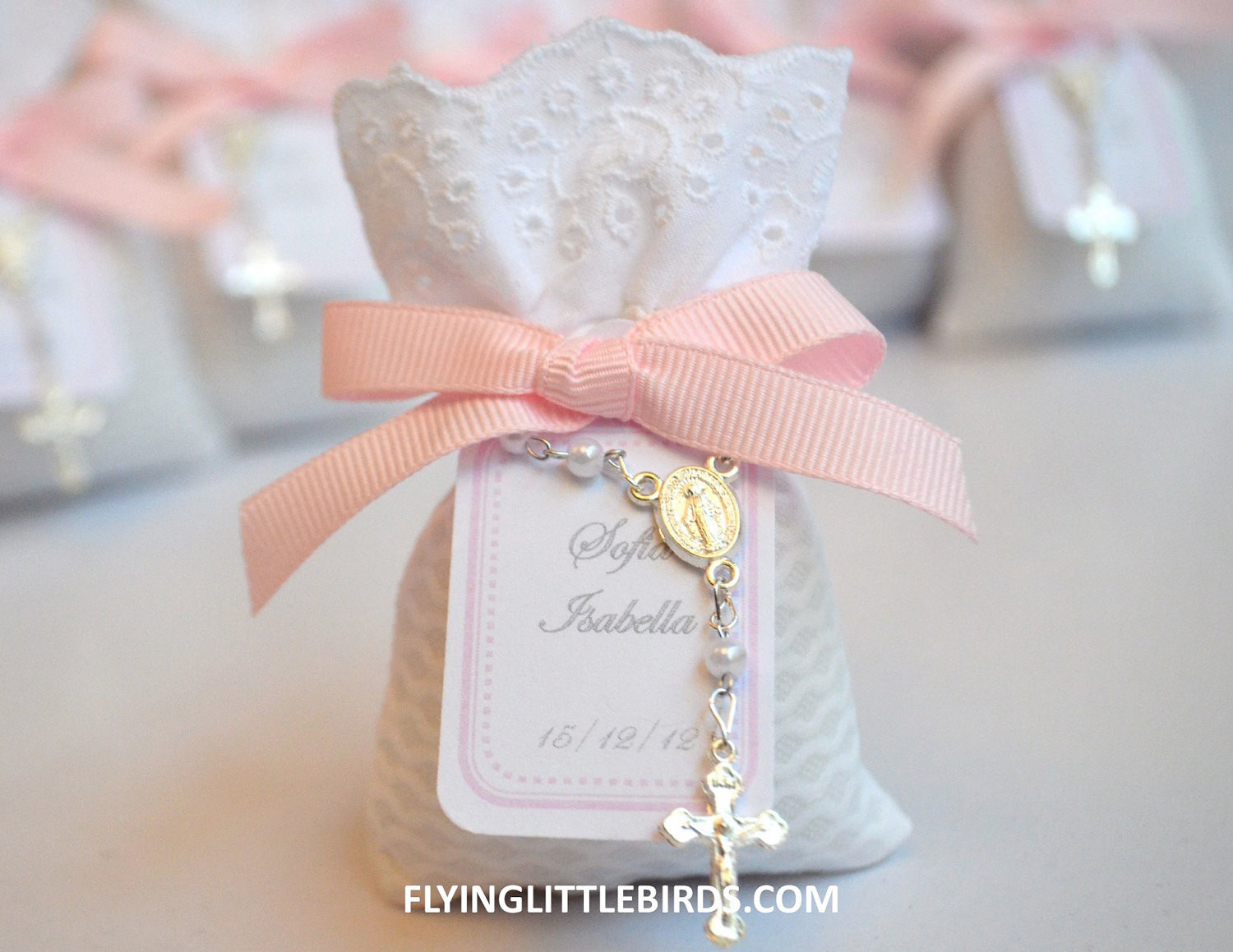 Best ideas about Baptism Gift Ideas For Girl
. Save or Pin Christening Lavender Sachets with Pink Bow Baby Girl Baptism Now.