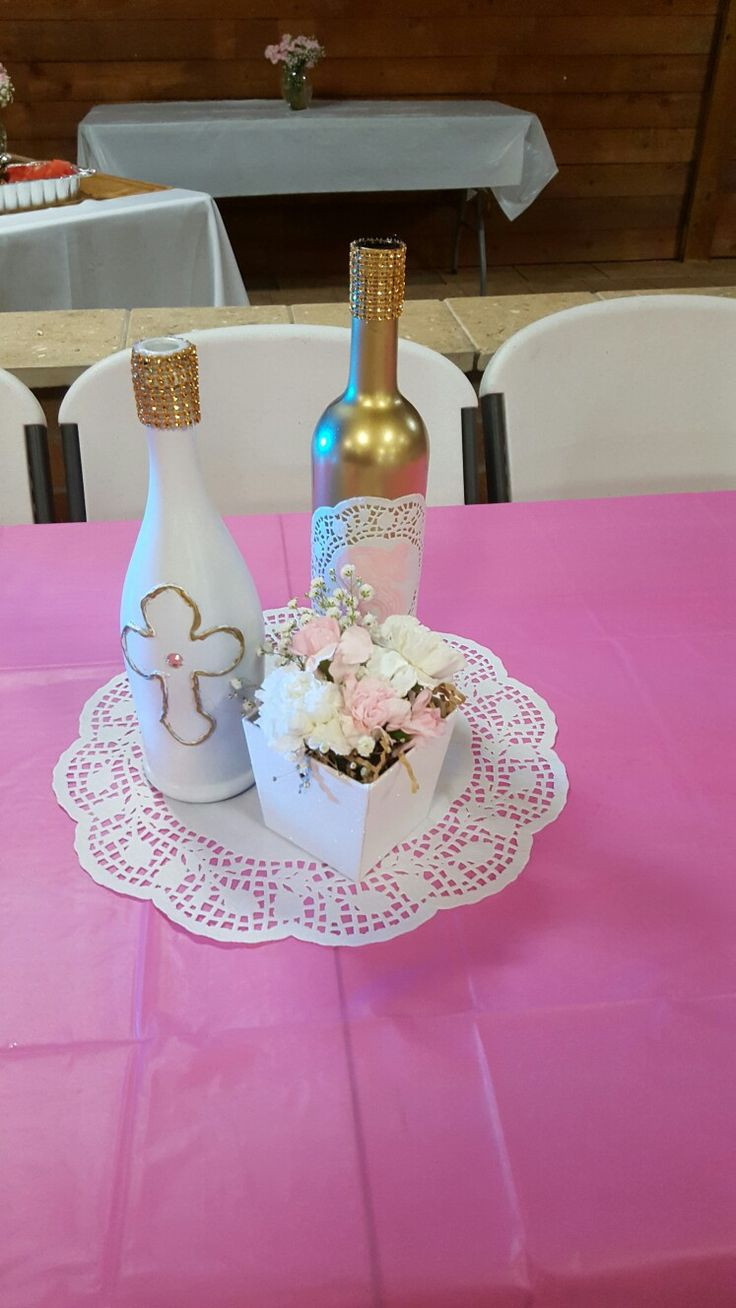 Best ideas about Baptism Gift Ideas For Girl
. Save or Pin Best 25 Girl baptism centerpieces ideas on Pinterest Now.