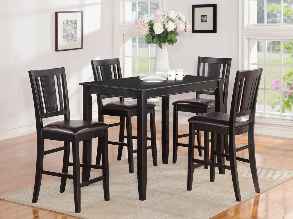 Best ideas about Bar Tables And Chair Sets
. Save or Pin 3pc counter height pub set table with 2 bar stool chairs Now.