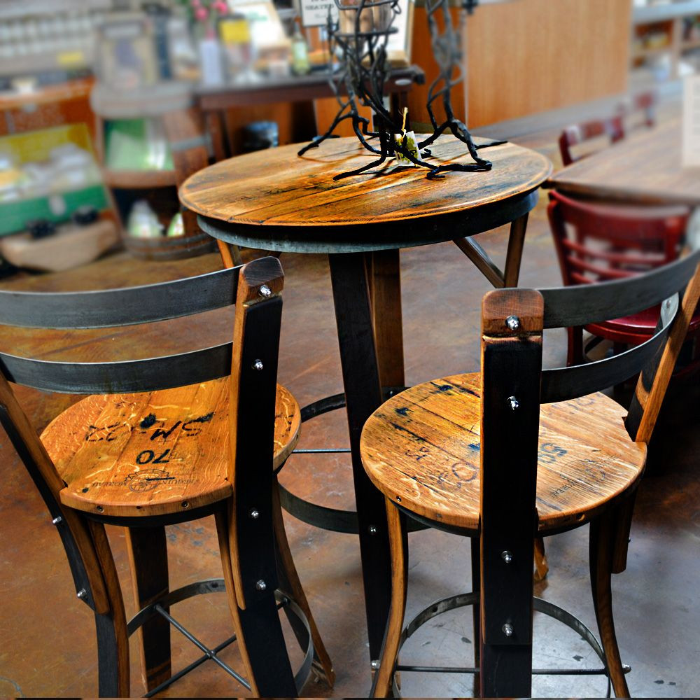 Best ideas about Bar Tables And Chair Sets
. Save or Pin Effigy of High Top Table Sets Wine Barrel Ideas Now.
