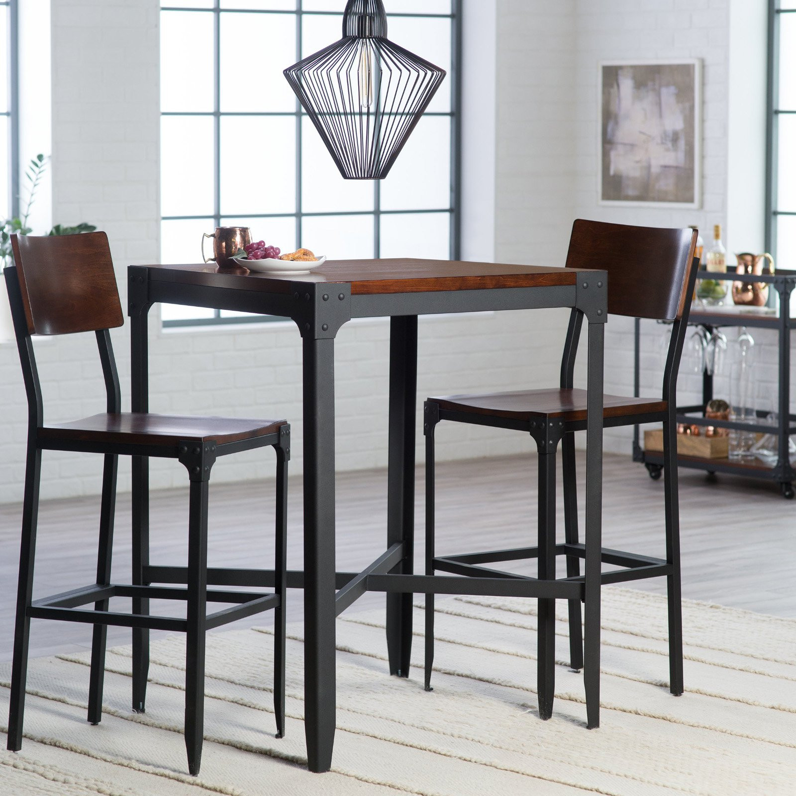 Best ideas about Bar Tables And Chair Sets
. Save or Pin Belham Living Trenton 3 Piece Pub Table Set Bar & Pub Now.