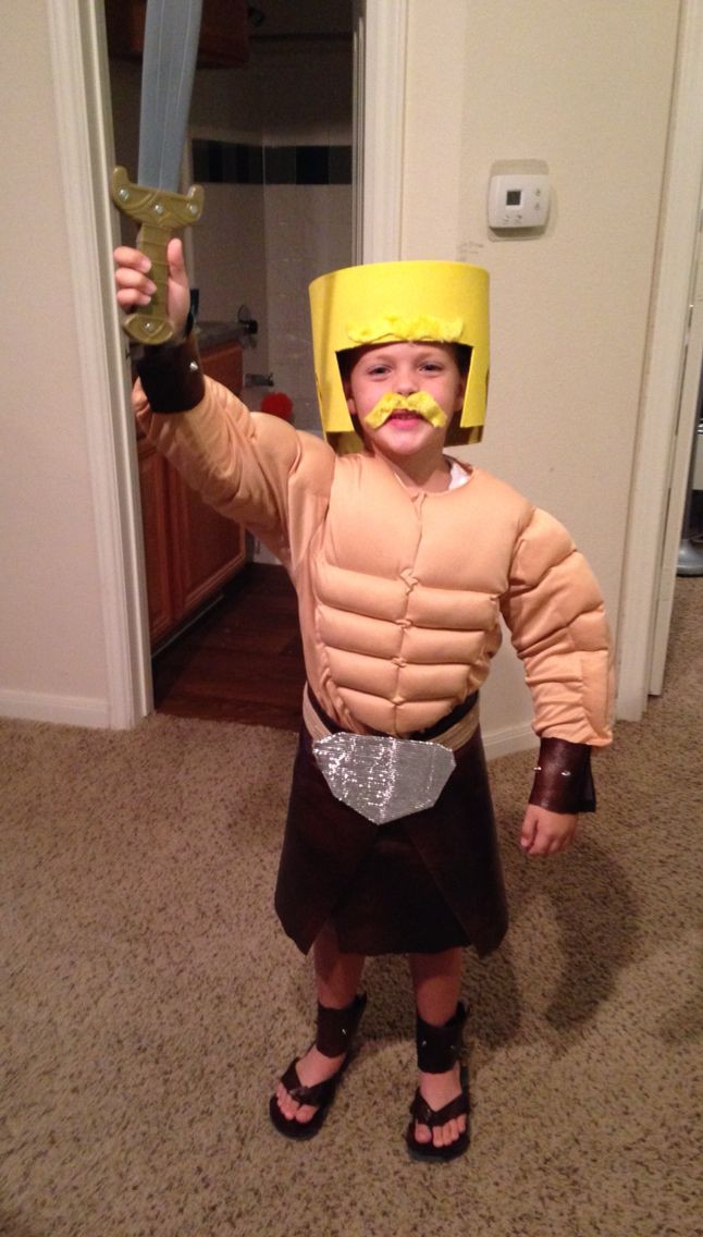 Best ideas about Barbarian Costume DIY
. Save or Pin Clash of Clans Barbarian Halloween Costume Now.