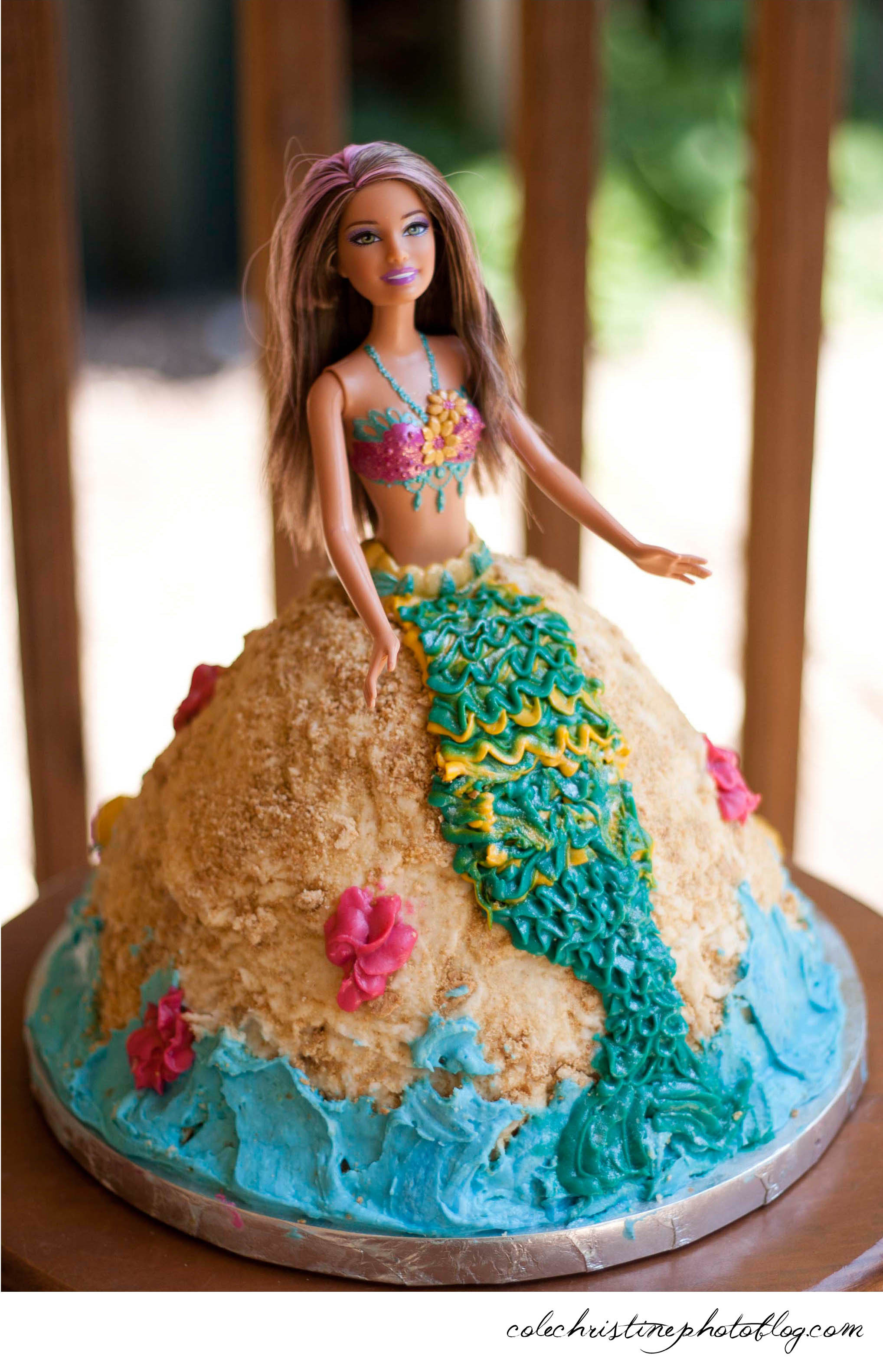 Best ideas about Barbie Birthday Cake
. Save or Pin Mermaid Barbie Birthday Cake Now.