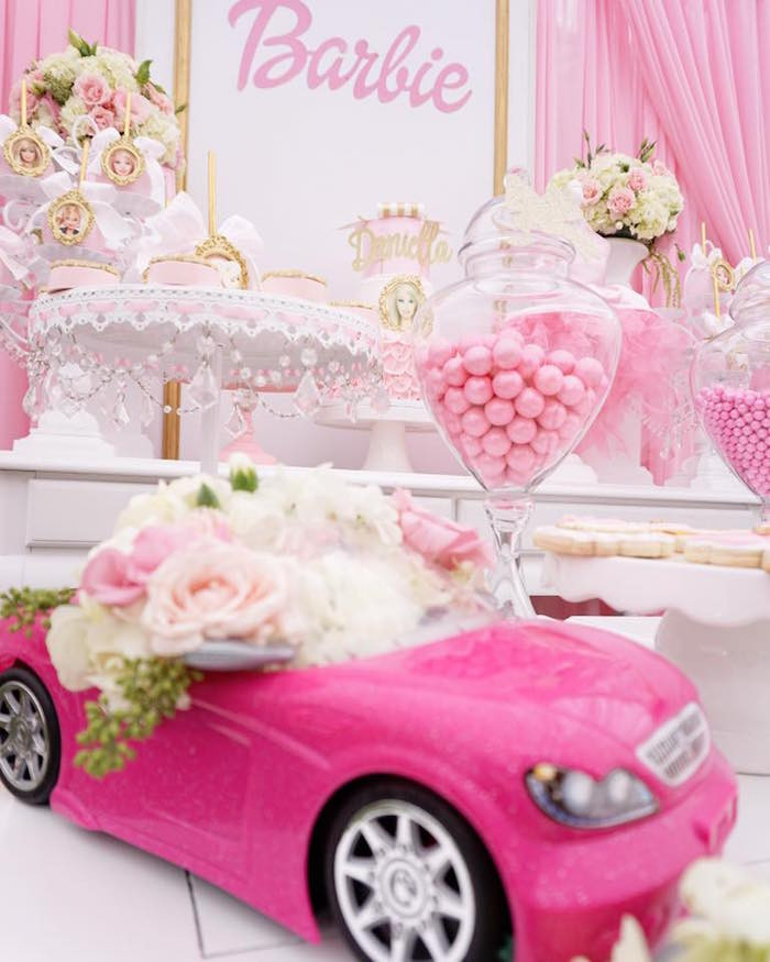 Best ideas about Barbie Birthday Party
. Save or Pin Kara s Party Ideas Pink Glam Barbie Birthday Party Now.