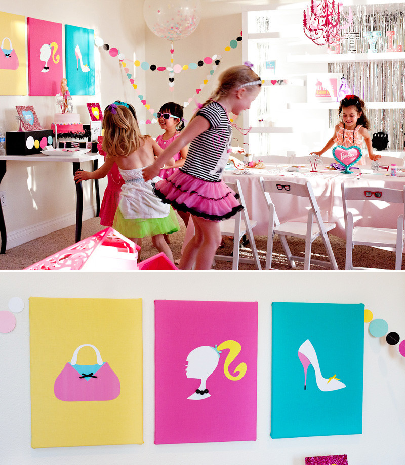 Best ideas about Barbie Birthday Party
. Save or Pin Colorful & Modern Barbie Birthday Party Ideas Hostess Now.