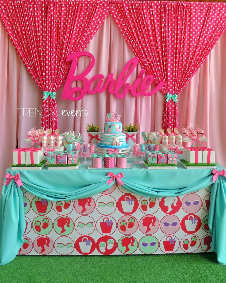 Best ideas about Barbie Birthday Party Ideas
. Save or Pin Best 25 Barbie birthday party ideas on Pinterest Now.