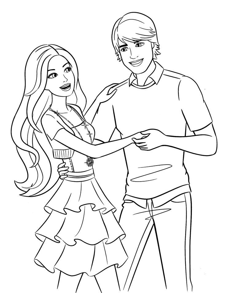 Best ideas about Barbie Coloring Sheets For Boys
. Save or Pin Barbie And Ken Coloring Pages Free Download Now.