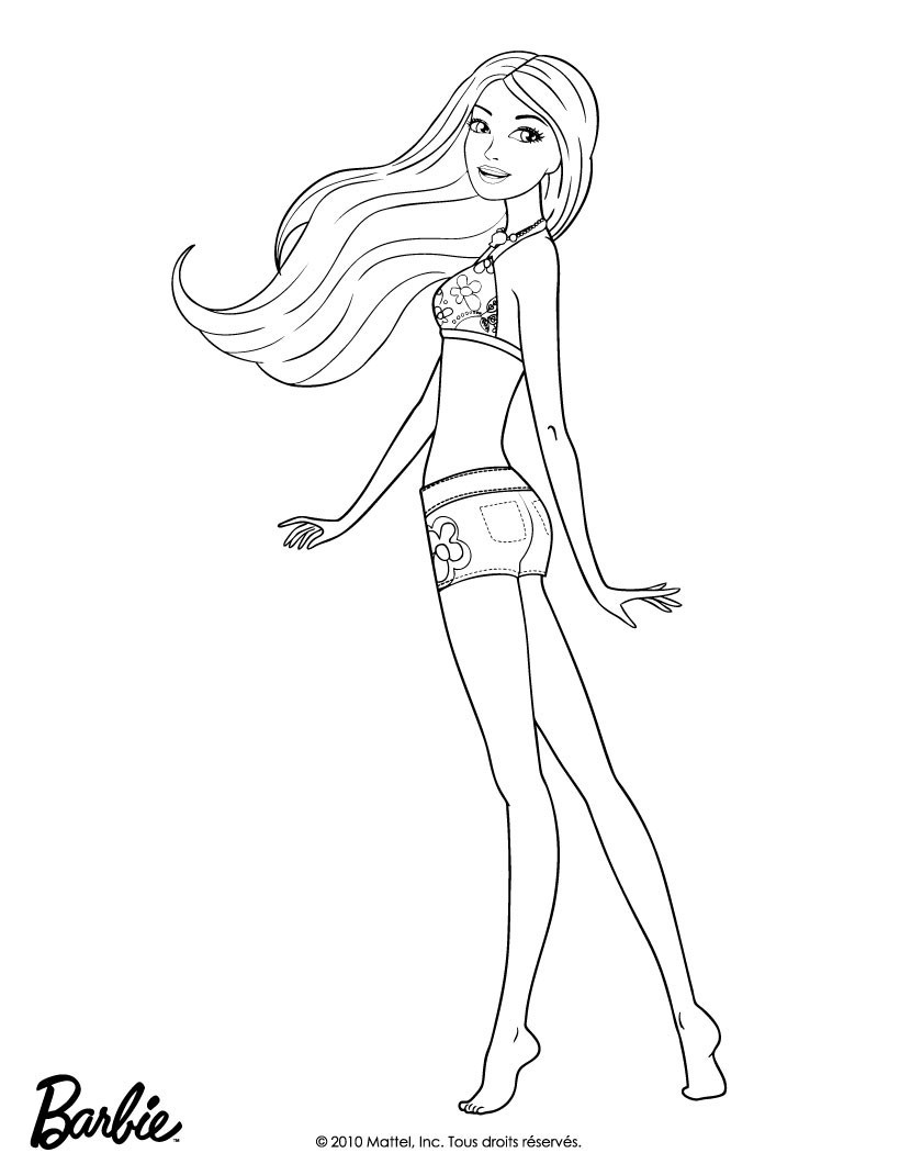 Best ideas about Barbie Printable Coloring Sheets
. Save or Pin Barbie as merliah coloring pages Hellokids Now.