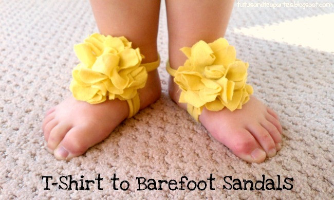 Best ideas about Barefoot Sandals DIY
. Save or Pin 25 Adorable & Easy to Make Baby Accessories Now.