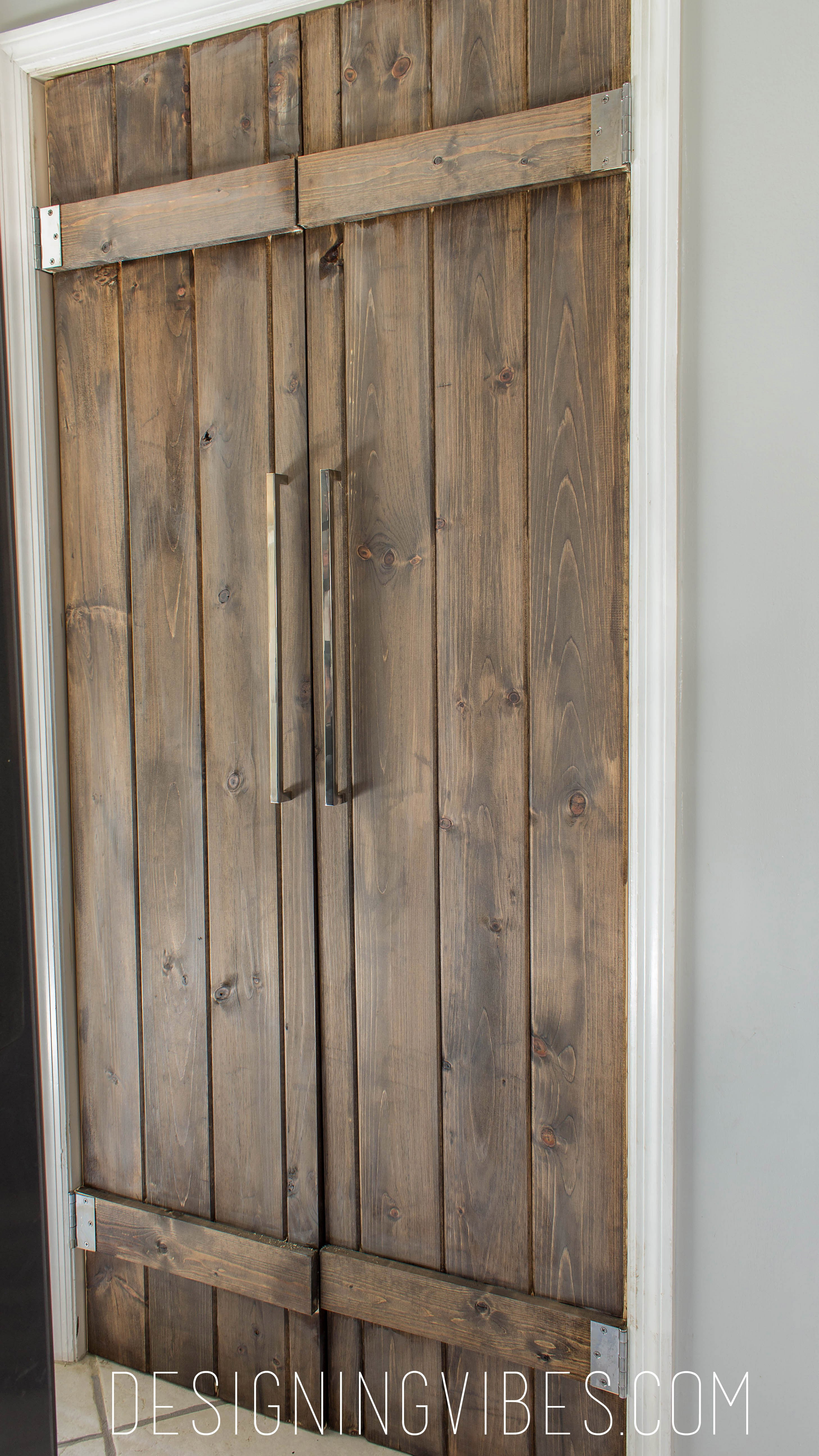 Best ideas about Barn Door DIY
. Save or Pin Double Pantry Barn Door DIY Under $90 Now.