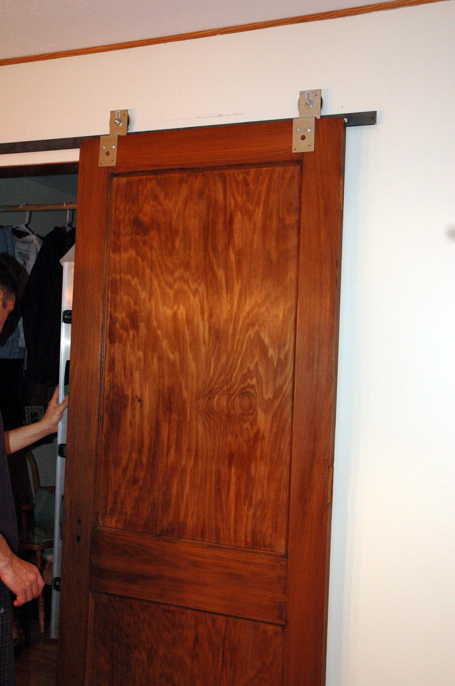 Best ideas about Barn Door DIY
. Save or Pin DIY Barn Door Hardware Now.