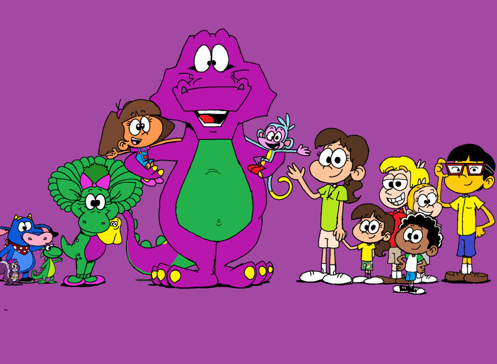 Best ideas about Barney &amp; The Backyard Gang
. Save or Pin Barney Dora The Backyard Gang in Loud House Style by Now.